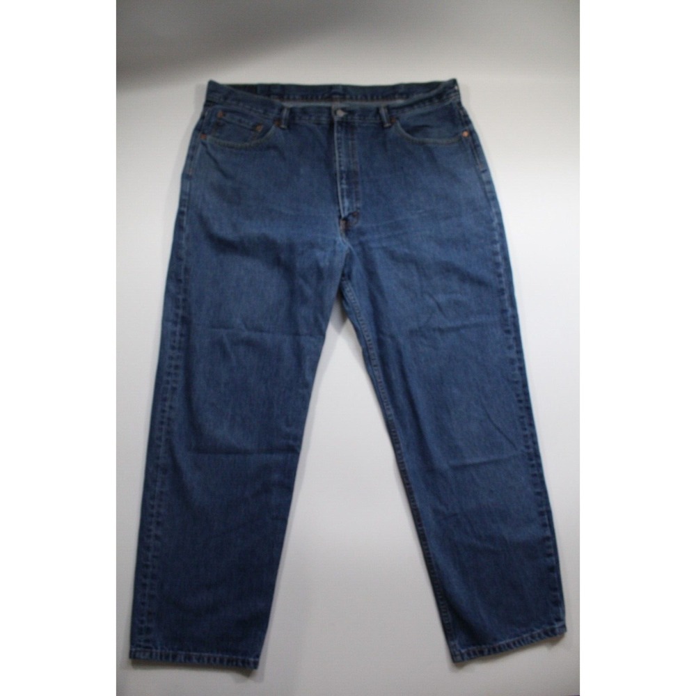 Levi's 550 Men's Jeans Size 42x31 (Tag 42x32) Blue‎ Denim Relaxed Fit Levi Pants